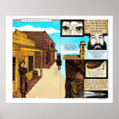 ビッグカウボーイ漫画オールドウェスタンスタイル ポスター (正面)