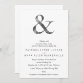 ビッグカスロン中黒凸版 招待状 (正面/裏面)