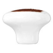 ビッグカップケーキ&さくらんぼかわいい水彩カスタム セラミックノブ (側面)