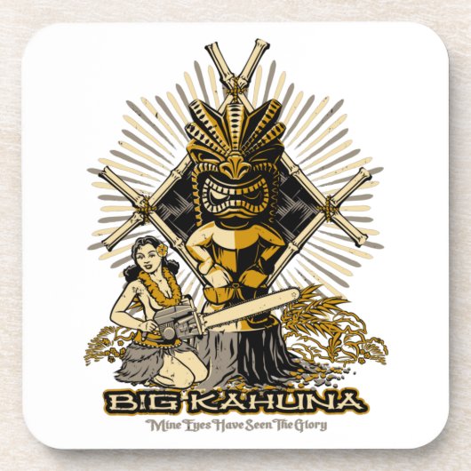 ビッグカフナティキフラピンナップガール コースター (正面)