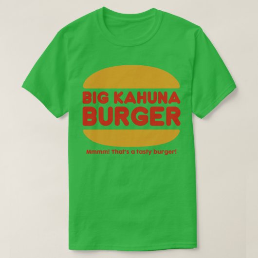 ビッグカフナバーガー90sスタイル tシャツ (デザイン正面)