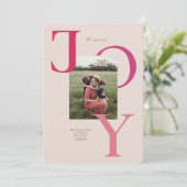 ビッグカラフルジョイ・クリスマスカード シーズンカード (スタンド正面)