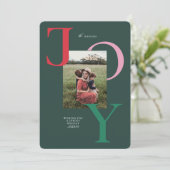 ビッグカラフルジョイ・クリスマスカード シーズンカード (スタンド正面)