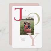 ビッグカラフルジョイ・クリスマスカード シーズンカード (正面/裏面)