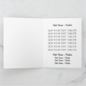 ビッグカード愛国的なピットブル サンキューカード (内部)