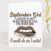 ビッグカード（8.5インチx 11インチ） カード (黄色い花)