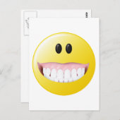 ビッグガム顔 ポストカード (正面/裏面)