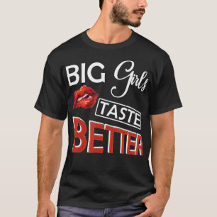 ビッグガールズテイストより良いラスティリップカーベイガールティー Tシャツ