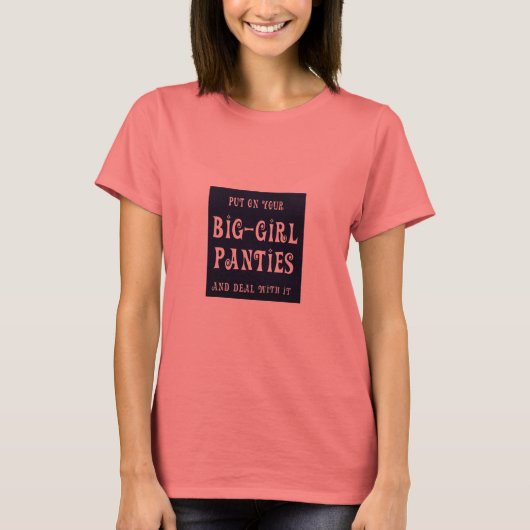 ビッグガールパンティーティー Tシャツ (正面)