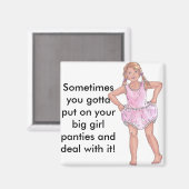 ビッグガールマグネット マグネット (正面/裏面)