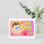 ビッグキス! ポストカード (スタンド正面)