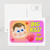 ビッグキス! ポストカード (正面/裏面)