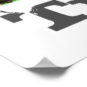 ビッグキッズカスタムグリーンファームトラクター ポスター (角)