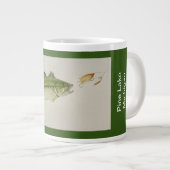 ビッグキャッチ、ビッグベース ジャンボコーヒーマグカップ (正面右)