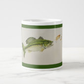 ビッグキャッチ、ビッグベース ジャンボコーヒーマグカップ (正面)