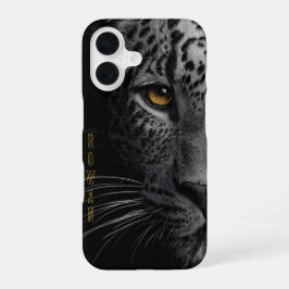 ビッグキャットの琥珀色の瞳　カスタマイズ可能 iPhone 16ケース
