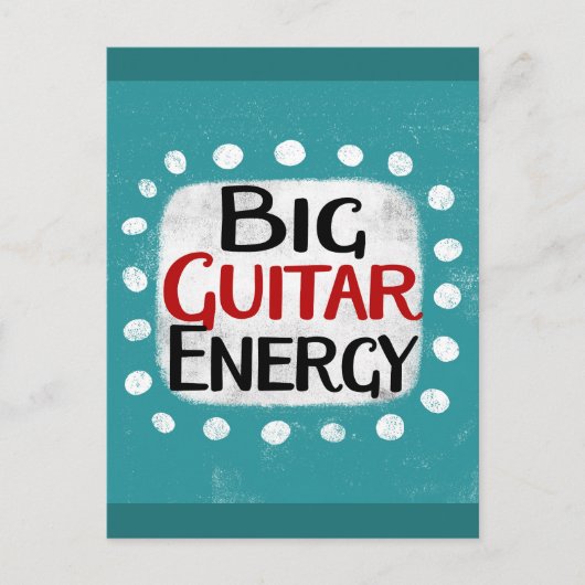 ビッグギターエナジーポストカード ポストカード (正面)