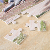 ビッグクロコダイル、ウィンダム、西オーストラリア ジグソーパズル (側面)