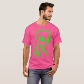 ビッググリーンエイリアン Tシャツ (正面フル)