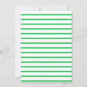 ビッググリーントラクター4th誕生日招待状 (裏面)