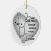 ビッググレイハート空軍ナース セラミックオーナメント (右)