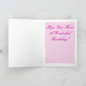 ビッグケーキ誕生日カード カード (内部)