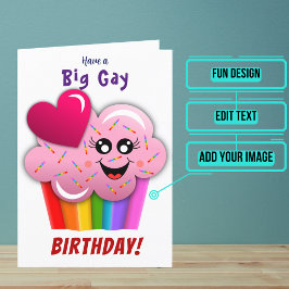 ビッグゲイペストリー誕生日 カード