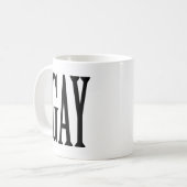 ビッグゲイ コーヒーマグカップ (正面左)
