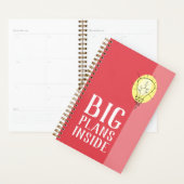 ビッグコーラルピンクプランズインサイドプランナー プランナー手帳 (ディスプレー)