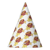 ビッグサッカーゲーム時計パーティーナチョスチップスQueo パーティーハット (左)