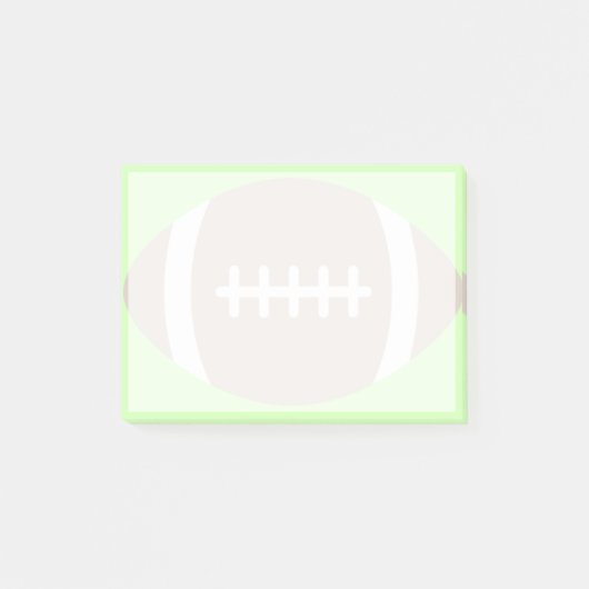 ビッグサッカー絵文字 ポストイット (正面)