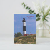 ビッグサブルポイントライトハウスはがき ポストカード (スタンド正面)