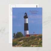 ビッグサブルポイントライトハウスはがき ポストカード (正面/裏面)