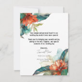 ビッグサンキューハイビスカスセレナーデパラダイス サンキューカード (裏面)