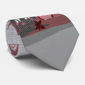 ビッグサンセットハワイアンアイランド両面印刷 ネクタイ (ロール)