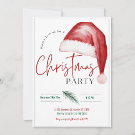 ビッグサンタハットクリスマスパーティー 招待状
