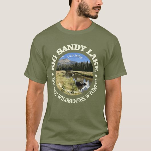 ビッグサンディ湖(OBP) Tシャツ (正面)