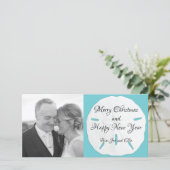 ビッグサンドドルロングフォトクリスマスカード シーズンカード (スタンド正面)