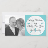 ビッグサンドドルロングフォトクリスマスカード シーズンカード (正面)