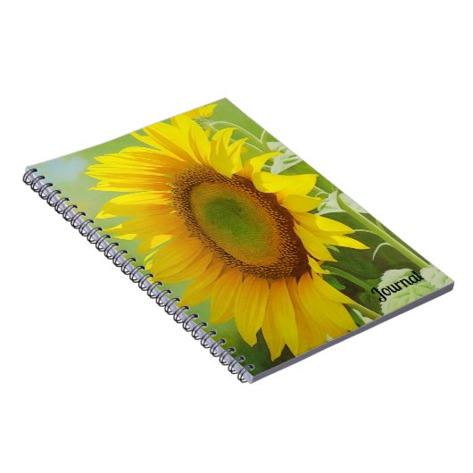ビッグサンフラワーアートガーデンジャーナルノート ノートブック (右側)