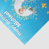 ビッグサードザシーアンダー誕生日写真コラージュ 薄葉紙 (詳細)