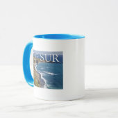 ビッグサー海岸線 |カリフォルニア マグカップ (正面左)