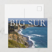 ビッグサー海岸 | カリフォルニア ポストカード (正面/裏面)