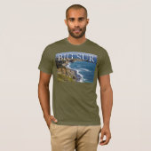 ビッグサー海岸 | カリフォルニア Tシャツ (正面フル)