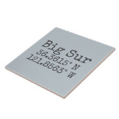 ビッグサー緯度 タイル (側面)