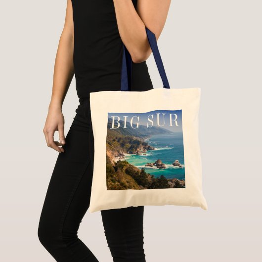 ビッグサー カリフォルニア海岸 トートバッグ (正面(商品))