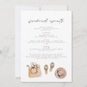 ビッグサー カリフォルニア ワイナリー 誕生日 予定 招待状 (裏面)