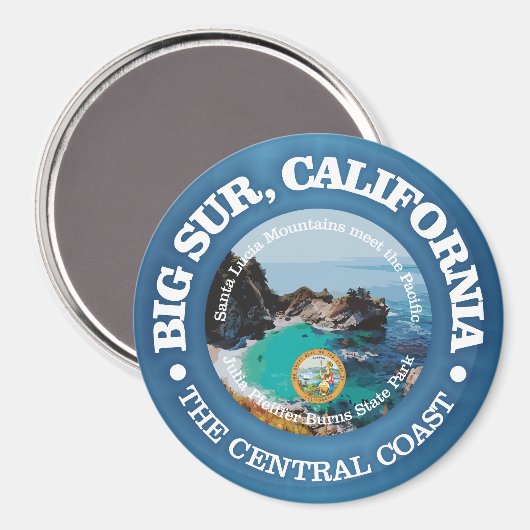 ビッグサー(C) マグネット (正面/裏面)