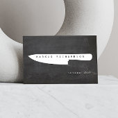 ビッグシェフナイフロゴ2 forパーソナルシェフ,ケータリング 名刺