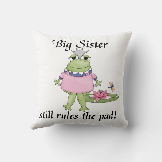 ビッグシスターがパッドギフトを決める クッション (裏面)